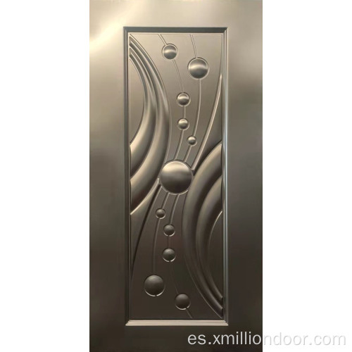 Hoja de puerta de acero de diseño moderno